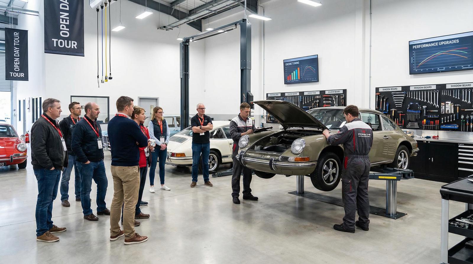 兄妹乱伦修车改装工坊参观视频