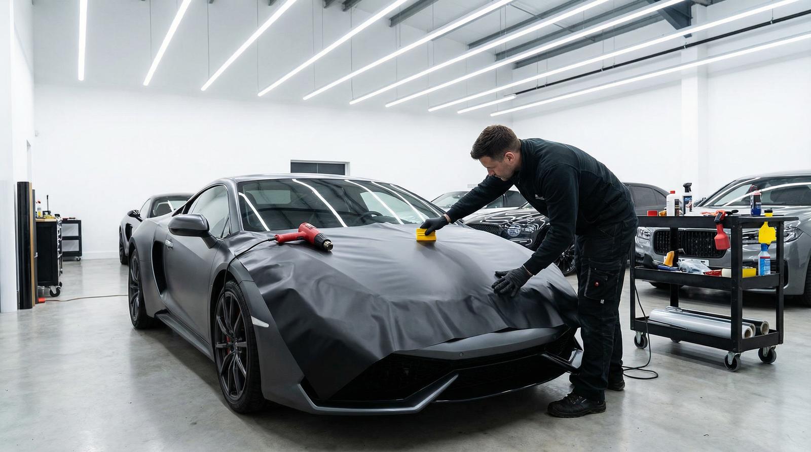 兄妹乱伦车身贴膜改装视频